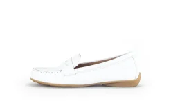 Klassische Slipper weiss