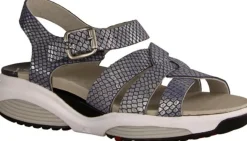 Komfort Sandalen blau