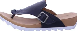 Komfort Sandalen blau Roll Slipper