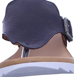 Komfort Sandalen blau Roll Slipper