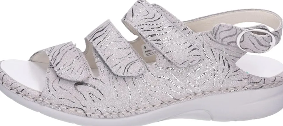 Komfort Sandalen grau