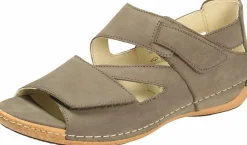 Komfort Sandalen grau Sandalette