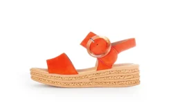 Komfort Sandalen orange