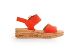 Komfort Sandalen orange