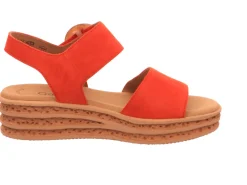 Komfort Sandalen orange