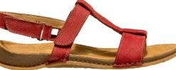Komfort Sandalen rot