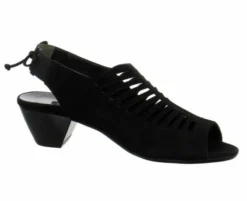 Komfort Sandalen schwarz schwarz Samtziege