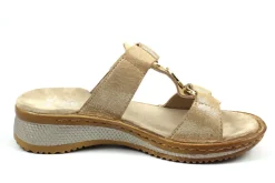 Komfort Sandalen silber