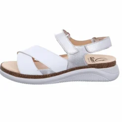 Komfort Sandalen weiss