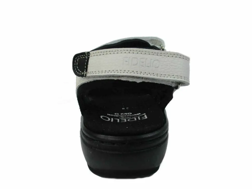 Komfort Sandalen weiss