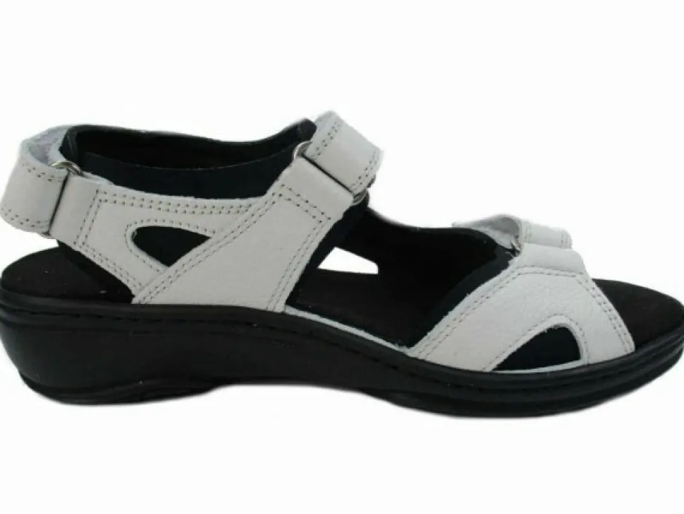 Komfort Sandalen weiss