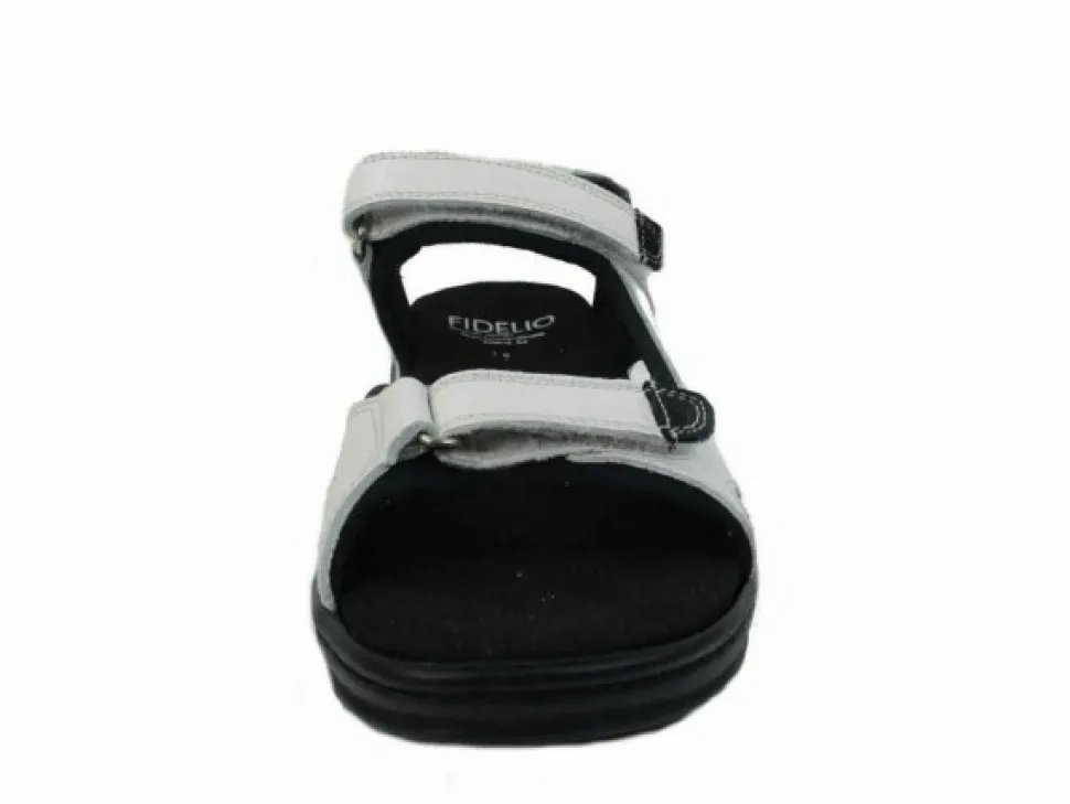 Komfort Sandalen weiss