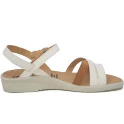 Komfort Sandalen weiss