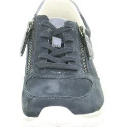 Komfort Schnürer blau