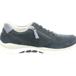 Komfort Schnürer blau