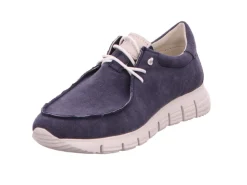 Komfort Schnürer blau