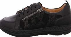 Komfort Schnürer grau