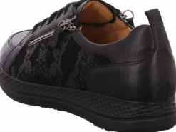 Komfort Schnürer grau