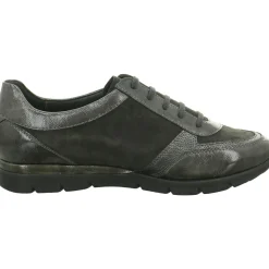 Komfort Schnürer grau pepper/graphit