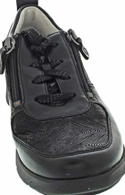 Komfort Schnürer schwarz