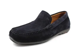 Komfort Slipper blau Mokassin Emilio, Blau