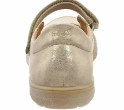 Mädchen Halbschuhe rose Ballerina gold