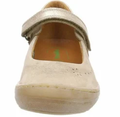 Mädchen Halbschuhe rose Ballerina gold