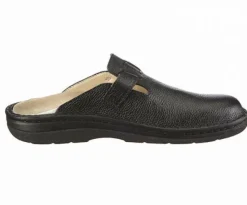 Pantoletten schwarz Max