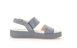 Plateau Sandalen blau