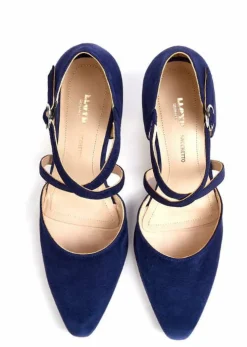 Riemchen Sandalen blau Sandale