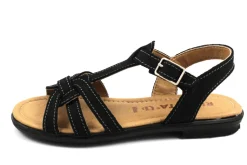 Riemchen Sandalen schwarz