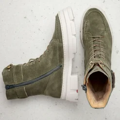 Schnür-Stiefeletten