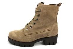 Schnür-Stiefeletten braun