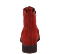Schnür-Stiefeletten rot 3-000406