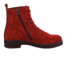 Schnür-Stiefeletten rot 3-000406