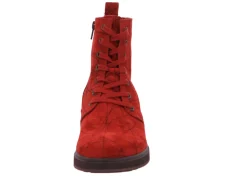 Schnür-Stiefeletten rot 3-000406