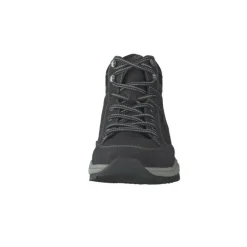 Schnür-Stiefeletten schwarz