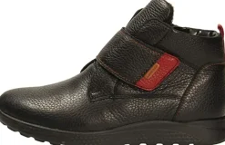 Schnür-Stiefeletten schwarz