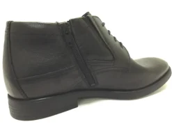 Schnür-Stiefeletten schwarz