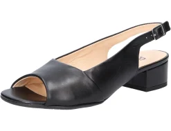 Sling-Pumps schwarz Zippora Peep-Toe schwarz