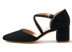 Spangenpumps schwarz Pump