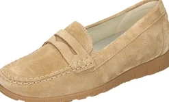 Sportliche Slipper beige