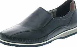 Sportliche Slipper blau