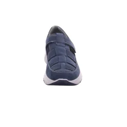Sportliche Slipper blau