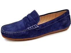 Sportliche Slipper blau