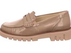 Sportliche Slipper braun bequemer Loafer