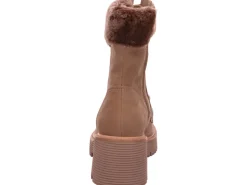 Stiefeletten braun Schnürstiefel Absatz Boot Damen Braun Ma