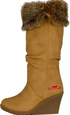 Stiefeletten braun Winterstiefel von LOVENESS