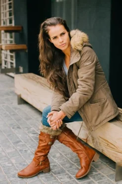 Stiefeletten braun Winterstiefel von LOVENESS