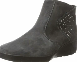 Stiefeletten grau
